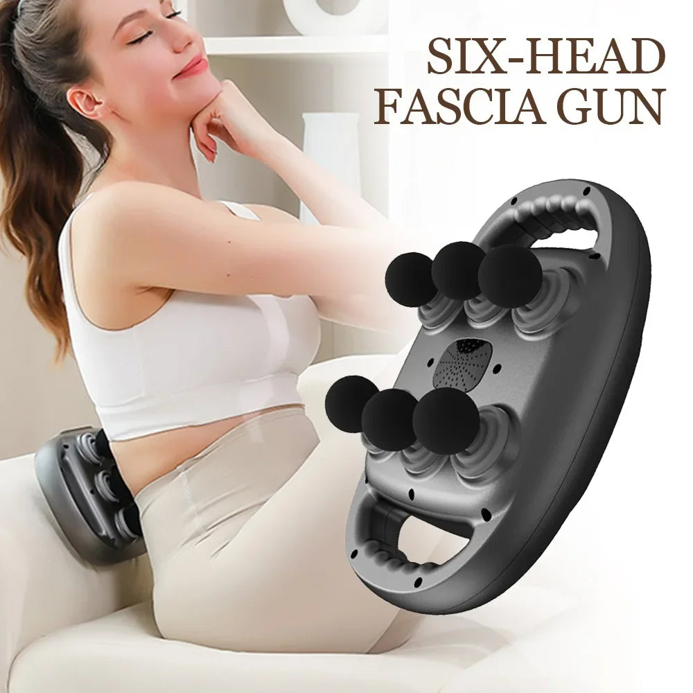 Six-head Back Massager vibration