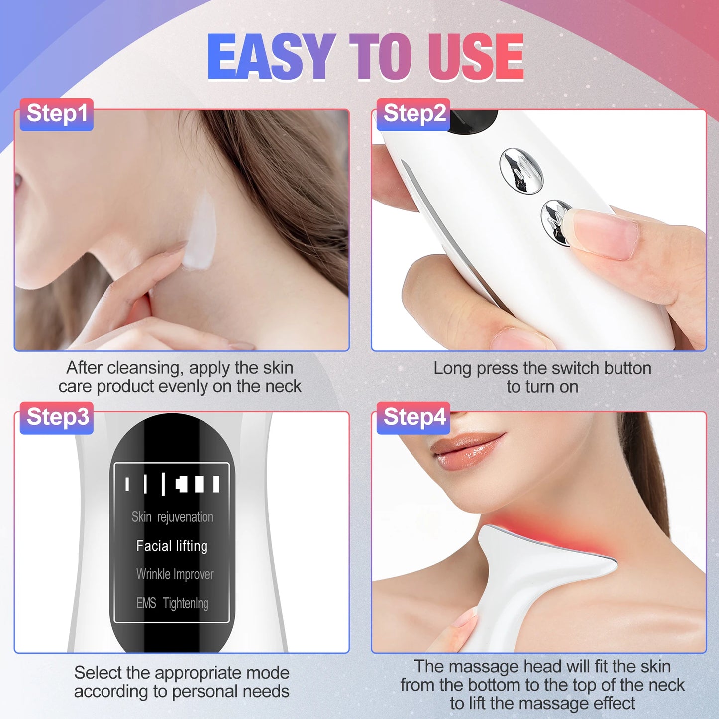 EMS Face Neck Lifting Anti Wrinkle