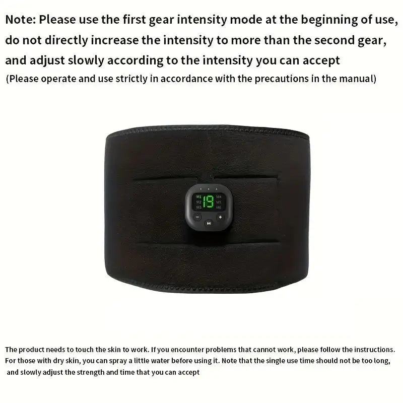 Waist Massager Portable USB C Weight Loss belt