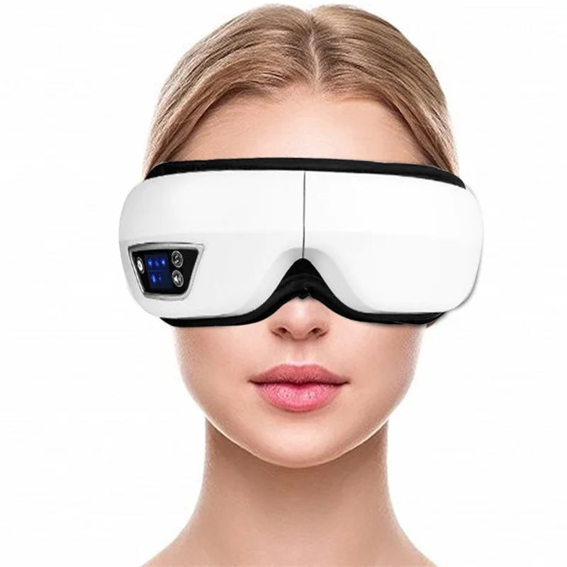 Smart Eye Massager with Vibration Hot Compress